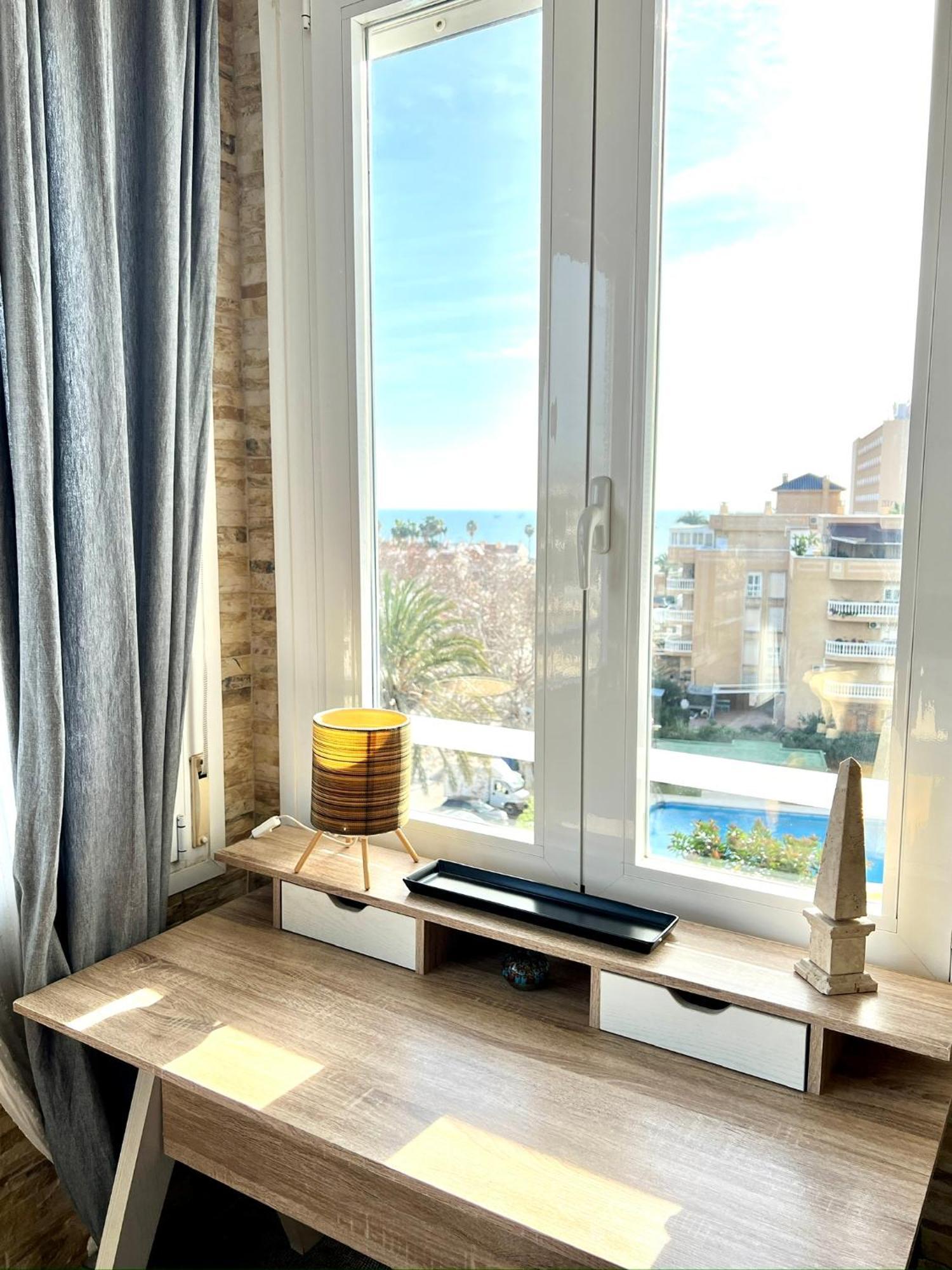 Espectacular Apartamento Junto Al Mar, Con Piscina En Málaga Exterior foto