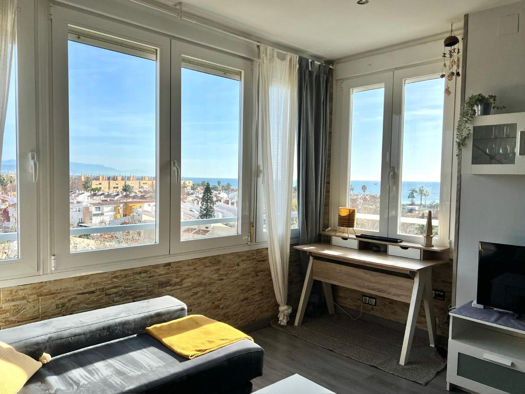 Espectacular Apartamento Junto Al Mar, Con Piscina En Málaga Exterior foto