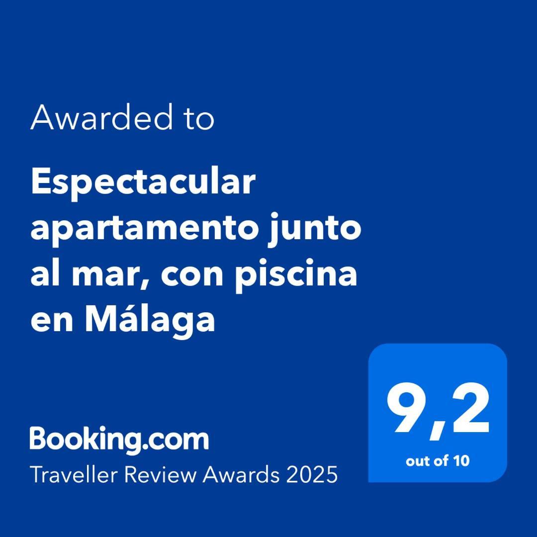 Espectacular Apartamento Junto Al Mar, Con Piscina En Málaga Exterior foto